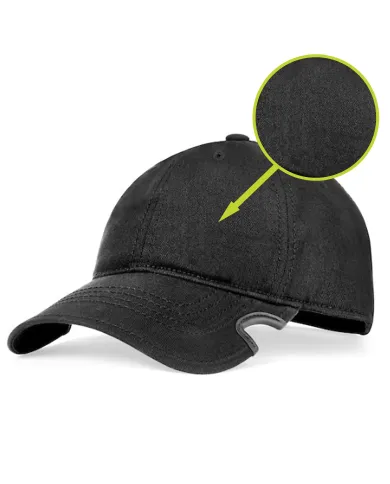 CZAPKA Notch Classic Adjustable Black Ponytail Blank - Standard Notch