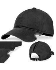 CZAPKA Notch Classic Adjustable Black Ponytail Blank - Standard Notch