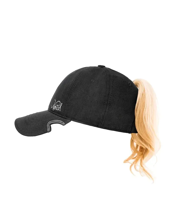 CZAPKA Notch Classic Adjustable Black Ponytail -Terra/Aviator Notch