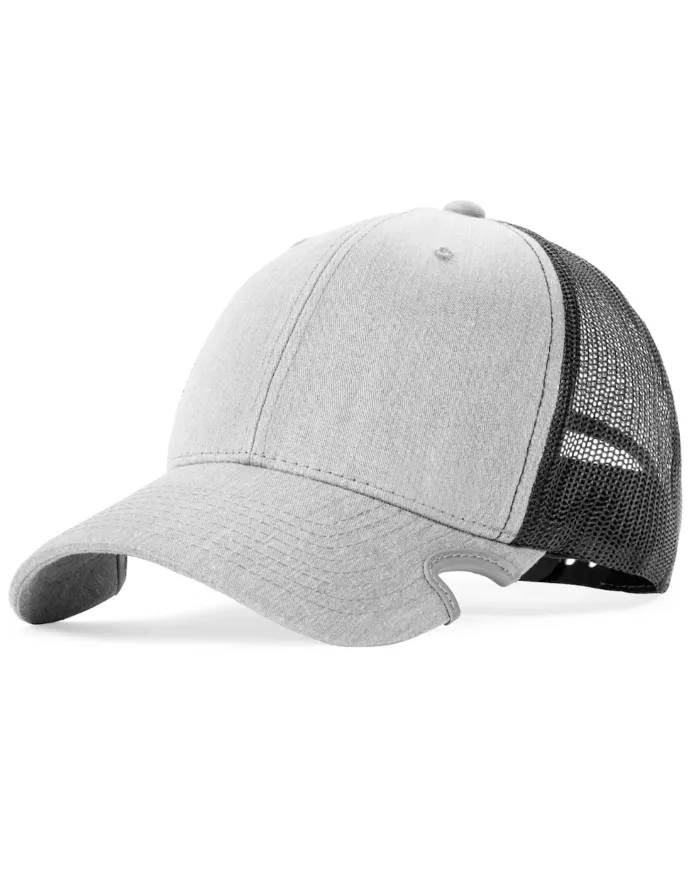 CZAPKA Notch Classic Adjustable Heather/Black Trucker Blank - Standard Notch