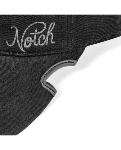 CZAPKA Notch Classic Adjustable Black ponytail - Standard Notch