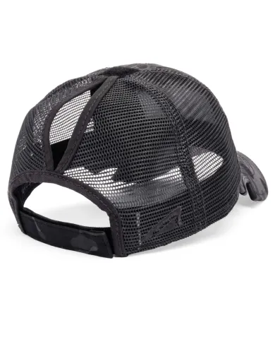 CZAPKA Notch Classic Adjustable Black Camo Ponytail Blank - Standard Notch