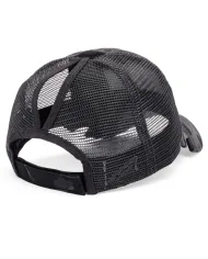 CZAPKA Notch Classic Adjustable Black Camo Ponytail Blank - Standard Notch