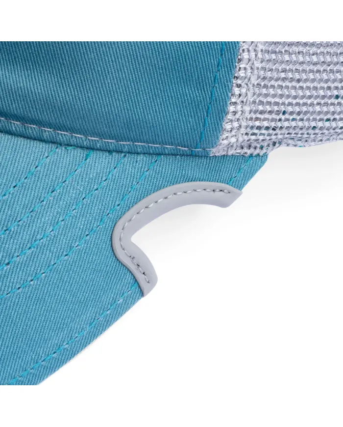 CZAPKA Notch Classic Adjustable Teal/Grey Ponytail - Standard Notch