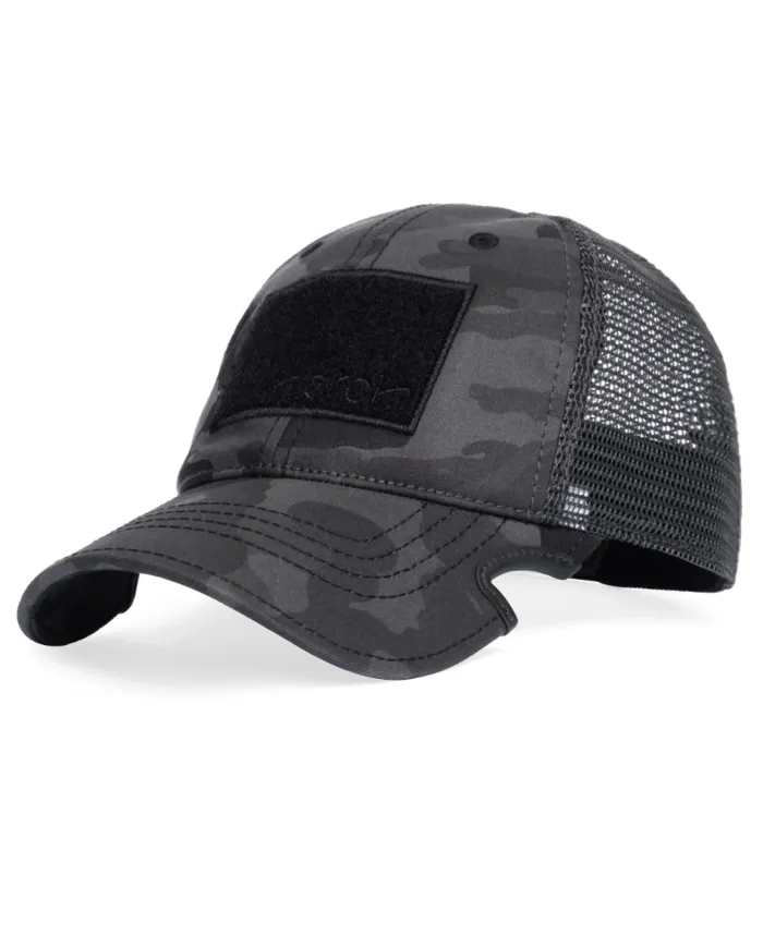 CZAPKA Notch Classic Adjustable Black Camo Ponytail Operator - Terra/Aviator Notch