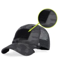 CZAPKA Notch Classic Adjustable Black Camo Ponytail Operator - Terra/Aviator Notch