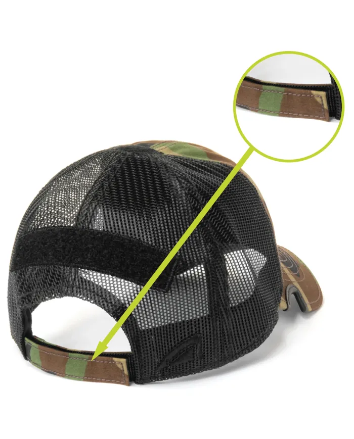 CZAPKA Notch Classic Adjustable M81 Woodland Operator - Terra/Aviator Notch