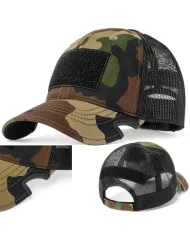 CZAPKA Notch Classic Adjustable M81 Woodland Operator - Terra/Aviator Notch