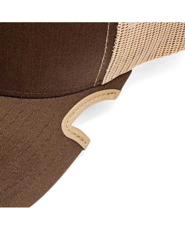 CZAPKA Notch Classic Adjustable Brown/Khaki Trucker Blank - Standard Notch