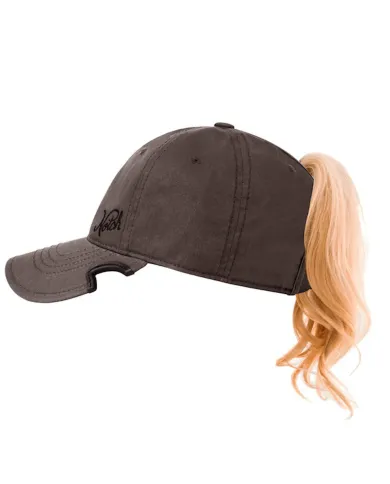 CZAPKA Notch Classic Adjustable Dark Grey Ponytail - Standard Notch