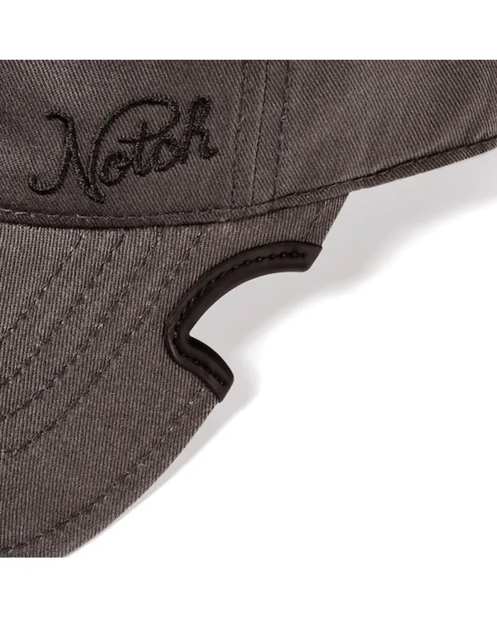 CZAPKA Notch Classic Adjustable Dark Grey Ponytail - Standard Notch