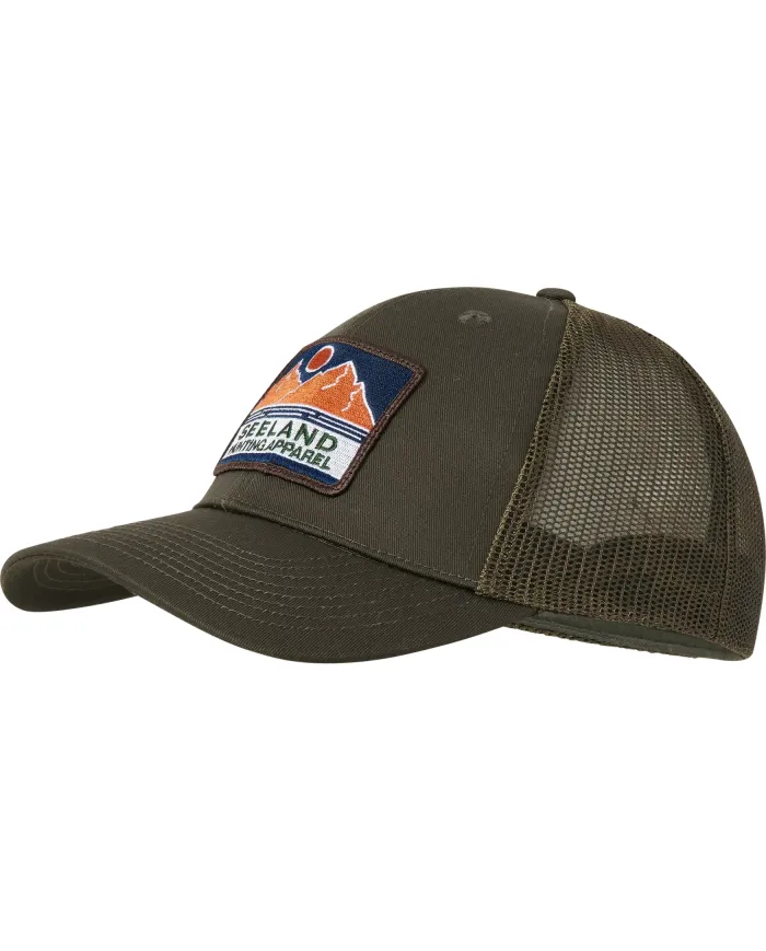 CZAPKA Seeland Gabbro Trucker Cap Grizzly Brown CZAPKA Seeland Gabbro Trucker Cap Grizzly Brown