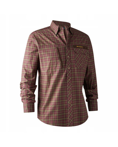 KOSZULA DEERHUNTER AIDEN SHIRT RED CHECK