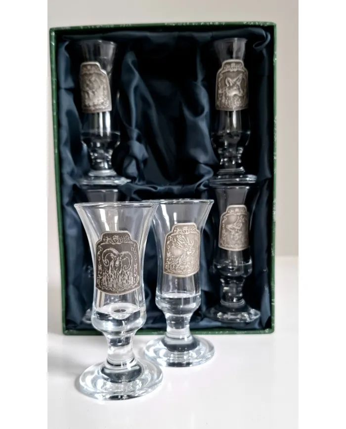 Szkło Jagerglass kieliszki na likier na stopkę Rittmeister 50ml 29C