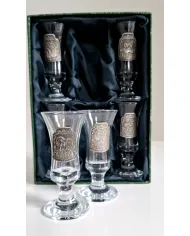 Szkło Jagerglass kieliszki na likier na stopkę Rittmeister 50ml 29C