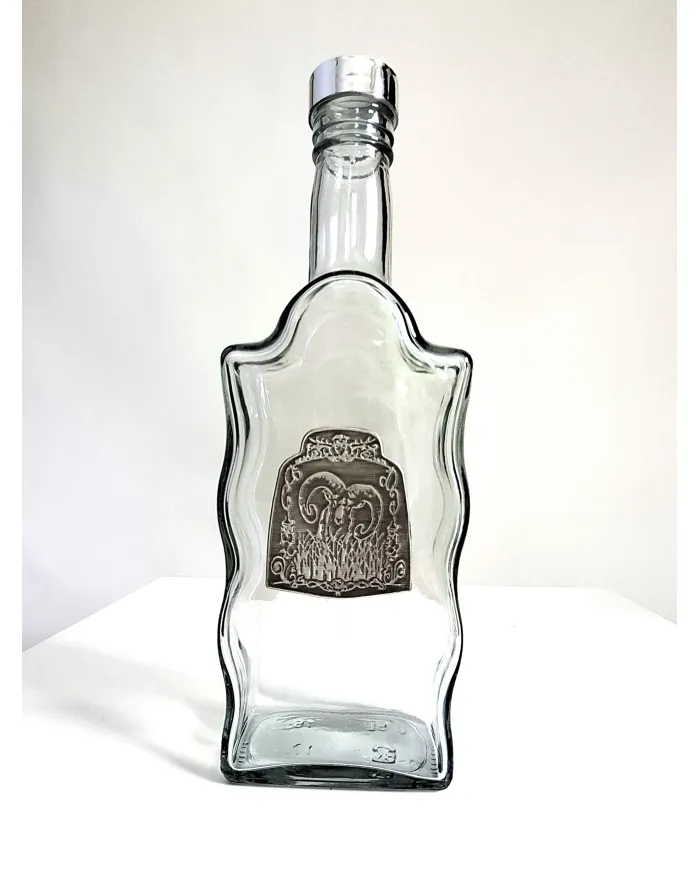 Szkło Jagerglass flaszka+kieliszki 31C