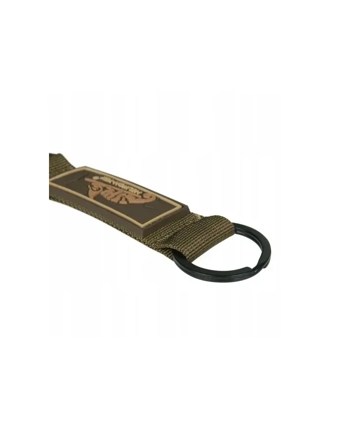 BRELOK DO KLUCZY HELIKON SNAP HOOK KEYCHAIN WITH LOGO NYLON CZARNY AD-KSH-NL-01