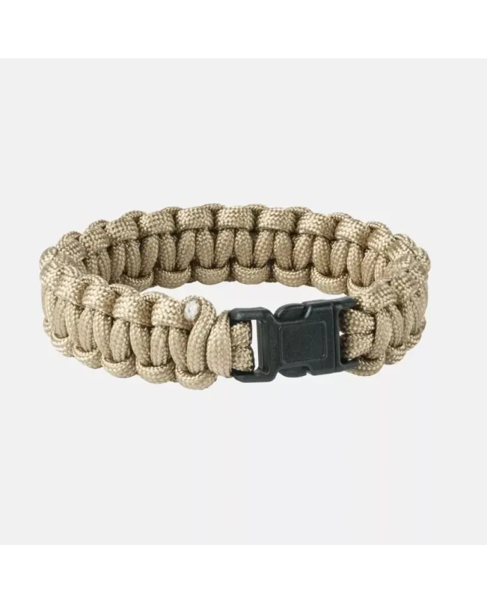 BRANSOLETKA SURVIVAL BRACELET PARACORD COYOTE AC-SBR-NL-11