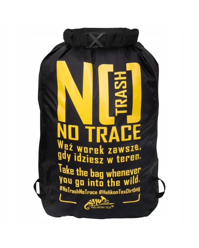 WOREK NA ŚMIECI HELIKON DIRT BAG NYLON BLACK ONE SIZE AC-DBT-NL-01