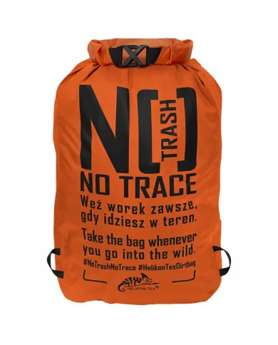 WOREK NA ŚMIECI HELIKON DIRT BAG NYLON POMARAŃCZOWO/CZARNY