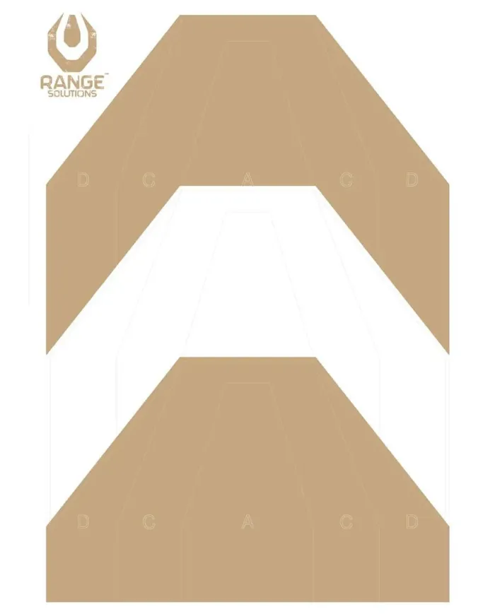 Tarcze strzeleckie papierowe IPSC PT 50szt