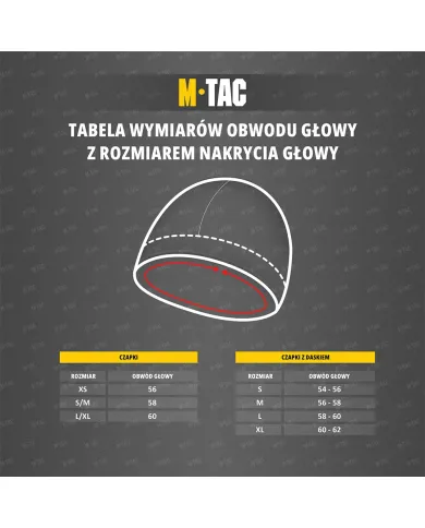 M-Tac Czapka Dzianinowa 100% Akryl Cienka Przędza