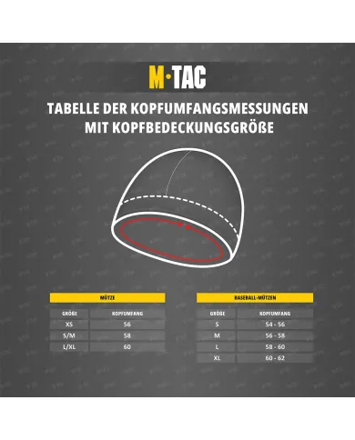 M-Tac Czapka Pleciona na Drutach Cienka100% Akryl