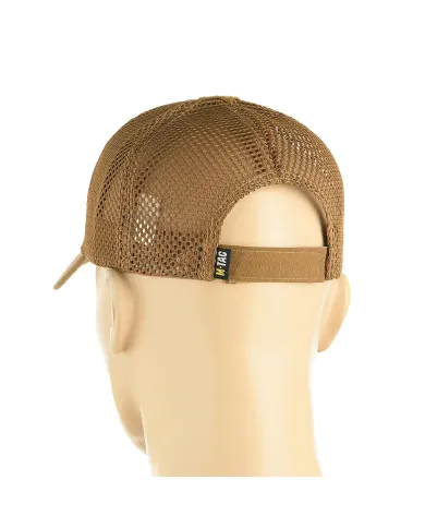 M-Tac czapka z daszkiem siatka na rzep Flex Rip-Stop Coyote Brown S/M