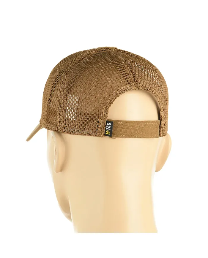 M-Tac czapka z daszkiem siatka na rzep Flex Rip-Stop Coyote Brown S/M