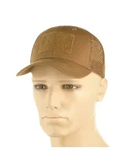 M-Tac czapka z daszkiem siatka na rzep Flex Rip-Stop Coyote Brown S/M