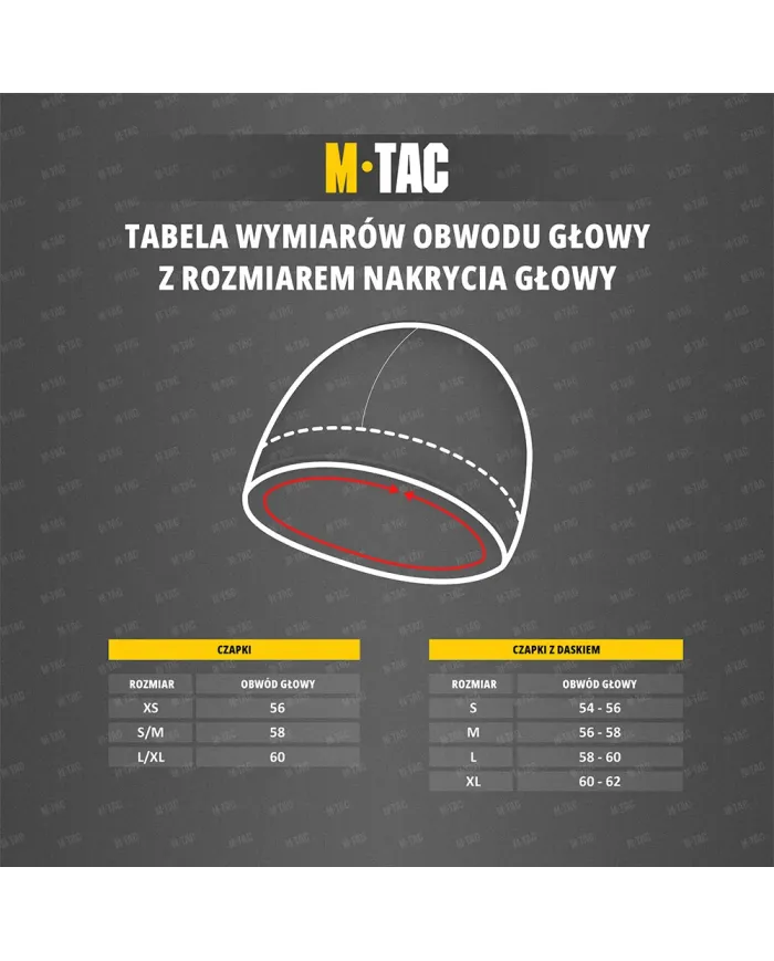 M-Tac Czapka Pod Hełm Flecce Rip-Stop