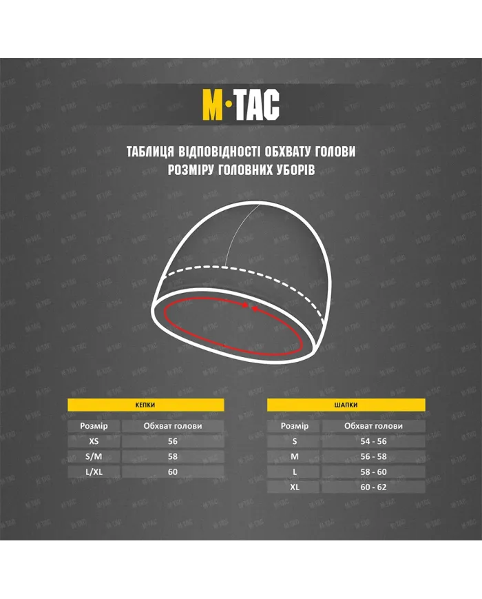 M-Tac Czapka Pod Hełm Flecce Rip-Stop