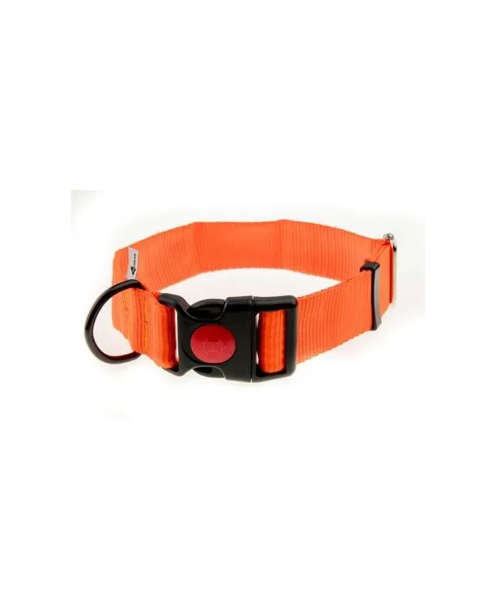 OBROŻA 4WILD Z TAŚMY 40MM NEONOWA POMARAŃCZA 39-61CM OBROŻA 4WILD Z TAŚMY 40MM NEONOWA POMARAŃCZA 39-61CM