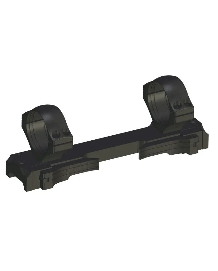 Montaż picantinny na motylki + obejmy fi30 CNC