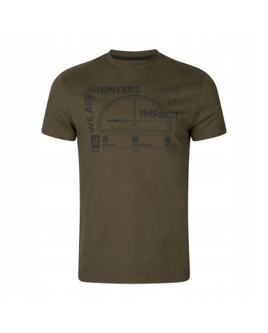 KOSZULKA HARKILA IMPACT S/S T-SHIRT WILLOW GREEN