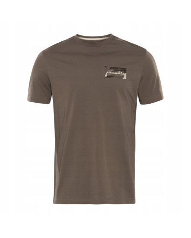 KOSZULKA HARKILA CORE T-SHIRT BROWN GRANITE