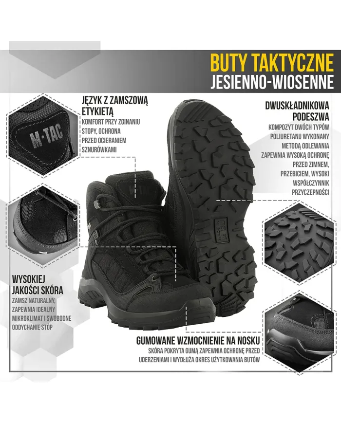 M-Tac Taktyczne Buty Jesienno-zimowe