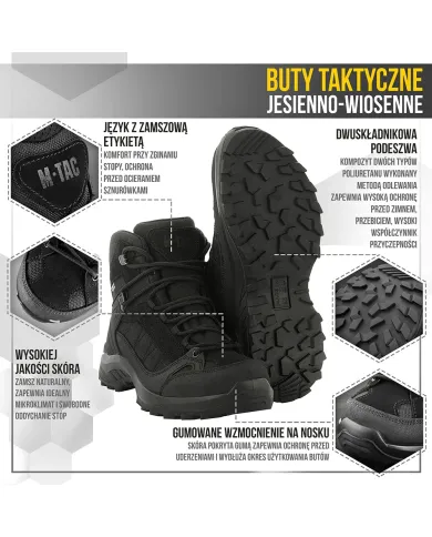 M-Tac Taktyczne Buty Jesienno-zimowe