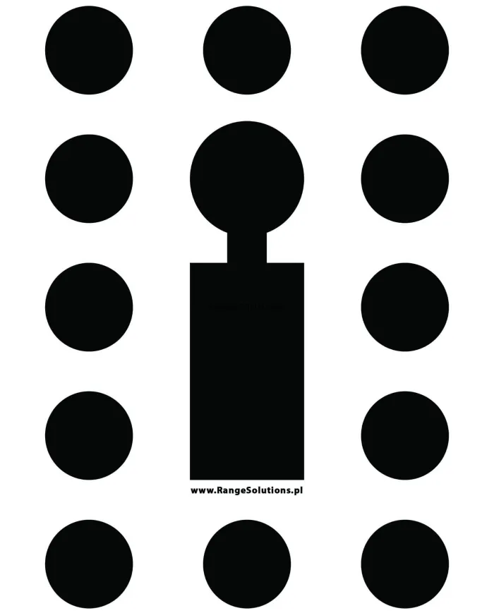 TARCZE STRZELECKIE T4 - Bulinek 50szt EAN