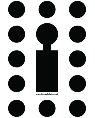 TARCZE STRZELECKIE T4 - Bulinek 50szt EAN