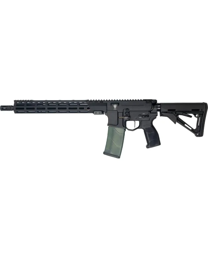 Karabinek PIAST 14,5" kbk - Kolba Magpul, Rękojeść FB, Łoże c-clam niepełna szyna