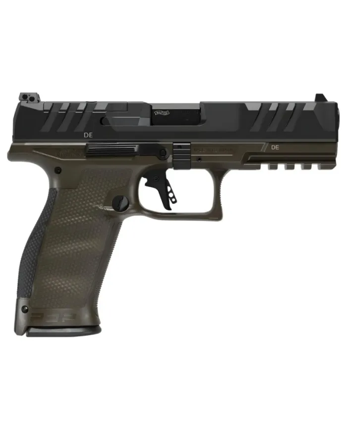 Pistolet Samopowtarzalny WALTHER PDP FS 4.5" 18rd OR INT OD GREEN