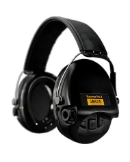 SŁUCHAWKI aktywne SORDIN Supreme Pro-X - Czarna skórzana opaska, żelowe wkładki 75302-X/L-02-G-S