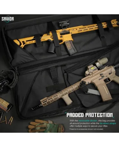 Savior - Torba Double Rifle Bag - Black