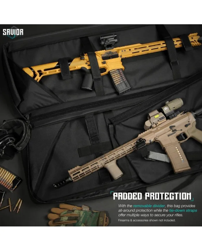 Savior - Torba Double Rifle Bag - Black