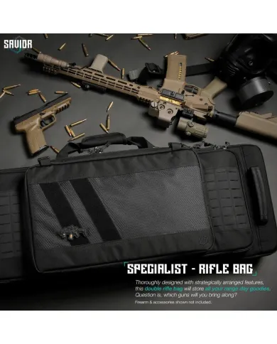 Savior - Torba Double Rifle Bag - Black