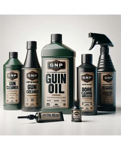 GNP Zestaw Pro 5 produktow - Cleaner + Oil 400ml + Bore Foam 400ml + Degreaser + Synthetic Grease