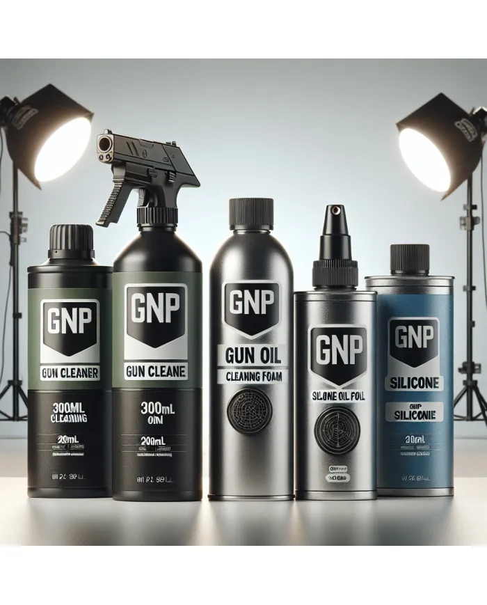 GNP Zestaw Full 4 produkty - Cleaner 300ml + Oil 200ml + Bore Foam 200ml + Silicone 200ml