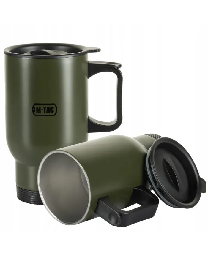 M-Tac Kubek Termiczny z pokrywką 400 Ml Olive