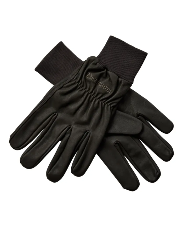 RĘKAWICZKI DEERHUNTER LEATHER GLOVES 585 Wood - L